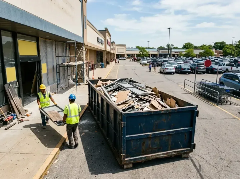 retail-store-renovation-debris-003 — frequently asked questions, Roll-off Dumpster Rentals in Scaggsville, MD